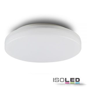 Isoled LED Decken/Wandleuchte 24W, IP54, ColorSwitch 3000K|4000K, weiß